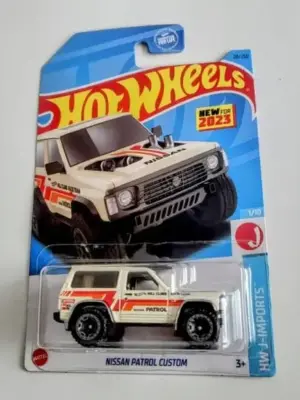691ad51b-1000001679.webp Hot Wheels 2023 HW J-Imports 1 of 10 Nissan Patrol Custom Ivory HKG23