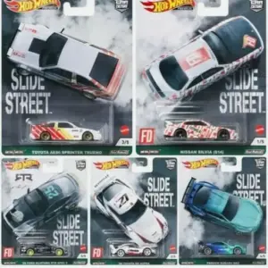 Hot Wheels 2021 Car Culture Slide Street Set of 5
