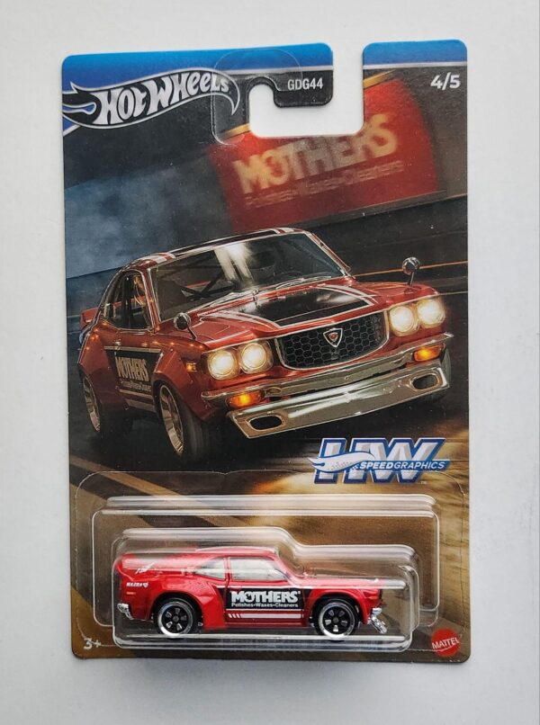 Hot wheels Silver Series 2024 HW Speed Graphics complete set of 5
 GDG44-957J
