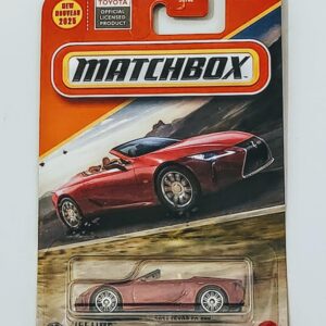 Matchbox 2025 – 2021 Lexus LC 500 red JBN56