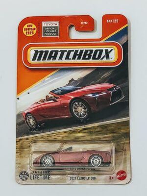 Matchbox 2025 - 2021 Lexus LC 500 red JBN56