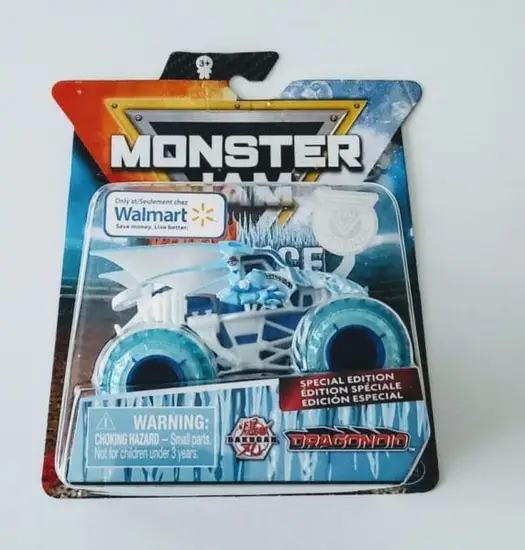 Monster Jam 2020 Fire and Ice Series Bakugan Dragonoid