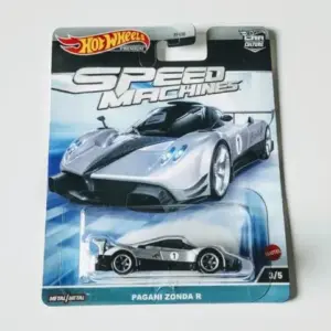 Hot Wheels 2023 Car Culture Speed Machines 3 of 5 Pagani Zonda R gray HKC42