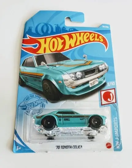 Hot Wheels 2021 HW J-Imports 3 of 10 - 1970 Toyota Celica Teal Blue