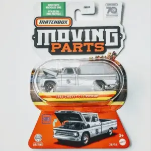Matchbox 2023 Moving Parts - 28 of 54 - 1964 Chevy C10 Pickup gray 70th Special Edition HLG13