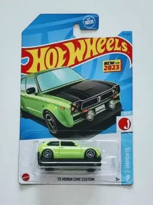 6f1786ef-1000003056-scaled-1.webp Hot wheels 2023 HW J-imports 8 of 10 - 1973 Honda Civic Custom green HKG40