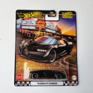 Hot wheels 2025 Boulevard 958B 2016 Bugatti Chiron black JBL20