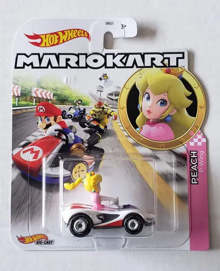 Hot Wheels 2019 Mario Kart Peach P-Wing GJH54