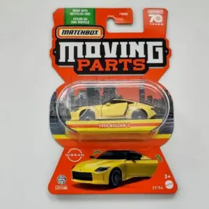 Matchbox 2023 Moving Parts 29 of 54 - 2023 Nissan Z yellow HLG14