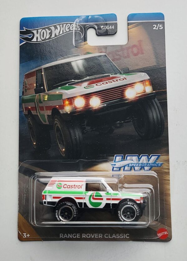 Hot wheels Silver Series 2024 HW Speed Graphics complete set of 5
 GDG44-957J