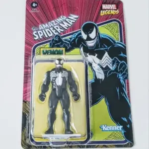 Marvel legends retro 3.75 inch Action figure - Amazing Spiderman Venom F3816 (unpunched card)