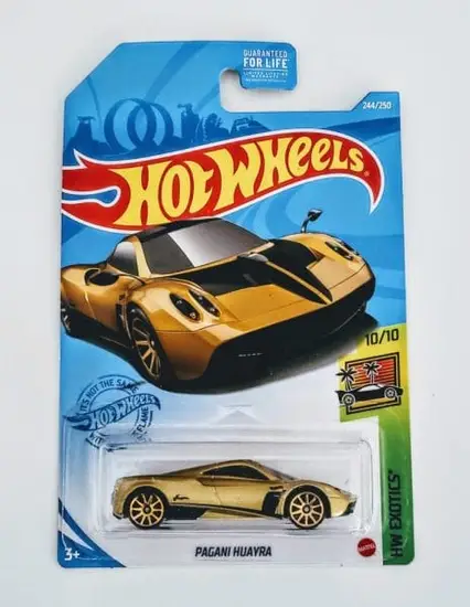 Hot Wheels 2021 Exotics 10 of 10 Pagani Huarya Gold GRY90