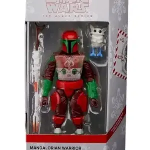 Star Wars Black Series 2022 Holiday Edition Mandalorian Warrior F5305 Star Wars Black Series 2022 Holiday Edition Mandalorian Warrior F5305