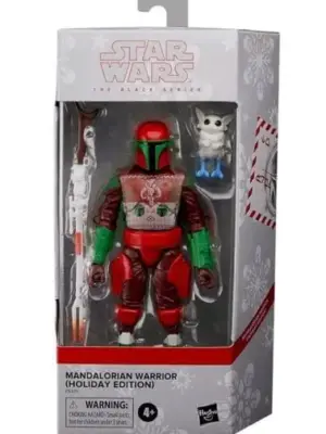 Star Wars Black Series 2022 Holiday Edition Mandalorian Warrior F5305