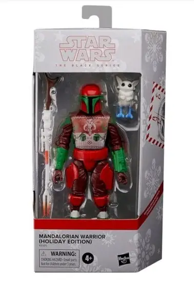 Star Wars Black Series 2022 Holiday Edition Mandalorian Warrior F5305