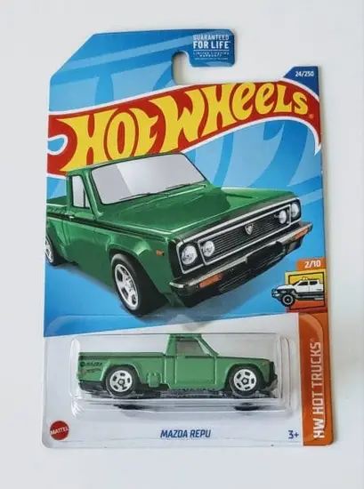 Hot Wheels 2022 HW Trucks 2 of 10 Mazda Repu Green HCW82