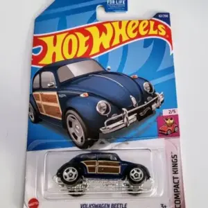 Hot Wheels 2022 Compact Kings 2 of 5 Volkswagen Beetle Blue HCV26
