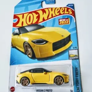 Hot Wheels 2022 Factory Fresh 5 of 10 Nissan Z Proto Yellow HCT13