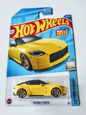 7460c711-4294.webp Hot Wheels 2022 Factory Fresh 5 of 10 Nissan Z Proto Yellow HCT13