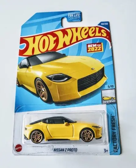 Hot Wheels 2022 Factory Fresh 5 of 10 Nissan Z Proto Yellow HCT13
