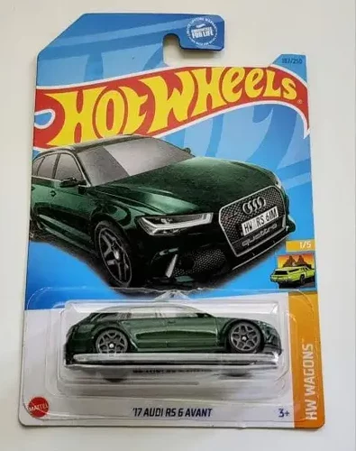 Hot Wheels 2023 HW Wagons 1 of 5  2017 Audi RS 6 sonoma green HKH69