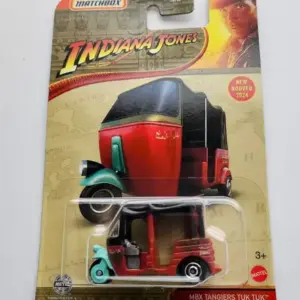 Matchbox 2024 51 of 100 Indiana Jones MBX Tangiers Tuk Tuk red HVL03
