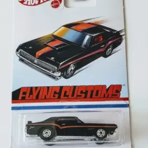 Hot Wheels 2022 Flying Customs 1969 Mercury Cougar Eliminator black HDG55