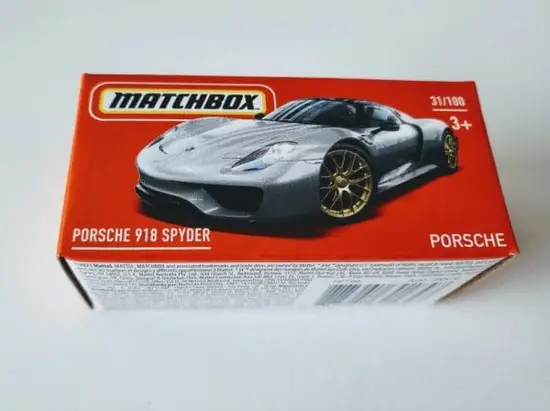 Matchbox 2022 Power Grabs MBX Showroom 31 of 100 - Porsche 918 Spyder HFT98