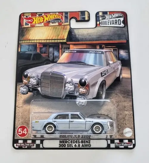 Hot Wheels 2022 Car Culture Boulevard 54 of 55 - Mercedes-Benz 300 SEL 6.8 AMG