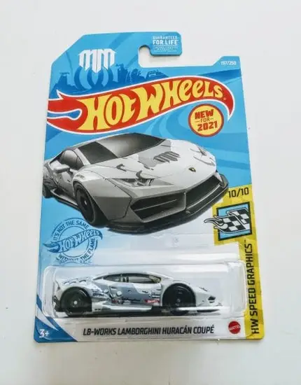 Hot Wheels 2021 HW Speed Graphics 10 of 10 LB-Works Lamborghini Huracan Coupe