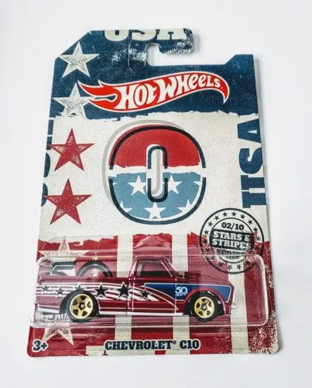 Hot Wheels 2018 Stars and Stripes 02 of 10 Chevrolet C10 FKV83