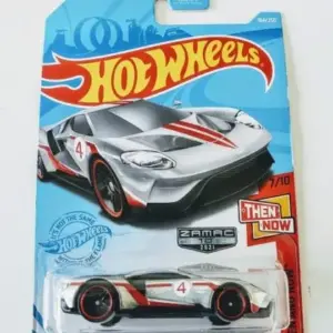 Hot Wheels 2021 Then and Now 7 of 10 Ford GT-40 Zamac GTD23