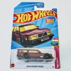 Hot Wheels 2022 HW Drift 4 of 5 Volvo 240 Drift Wagon red HCT20