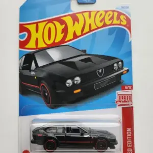 Hot Wheels 2024 Target Red Edition 9 of 12 Alfa Romeo GTV6 3.0 HTF81 black