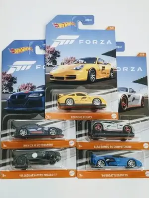 Hot Wheels 2023 Forza series Complete Set GDG44 - Porsche Bugatti BMW