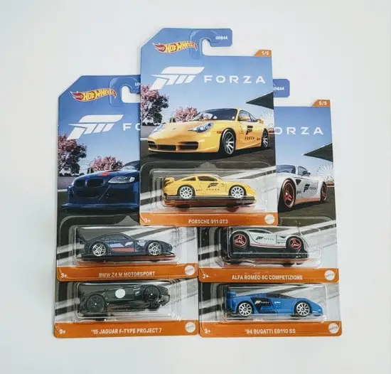 Hot Wheels 2023 Forza series Complete Set GDG44 - Porsche Bugatti BMW