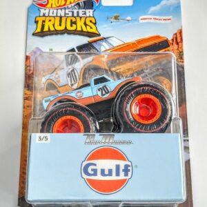 Hot Wheels 2021 Monster Trucks Racing  3 of 5 Gulf Pure Muscle blue  - GTP49
