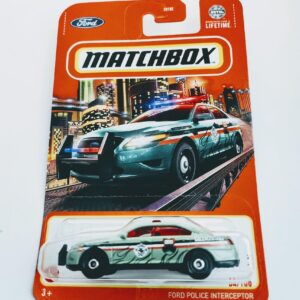 Matchbox 2024 - MBX Highway 64 of 100 - Ford Police Interceptor green Fire Rescue (National Parks) Matchbox 2024 - MBX Highway 64 of 100 - Ford Police Interceptor green Fire Rescue (National Parks)
