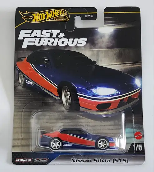 Hot wheels 2024 Fast and furious Premium mix F 1 of 5 Nissan Silva (S15) HNW46