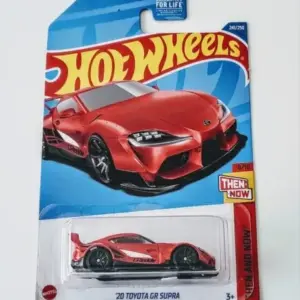 Hot Wheels 2022 Then and Now 8 of 10 - 2020 Toyota GR Supra red Greddy HCT62