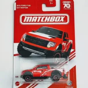 Matchbox 2023 Target Red Edition 6 of 6 - 2010 Ford F-150 SVT Raptor red HMB66 Matchbox 2023 Target Red Edition 6 of 6 - 2010 Ford F-150 SVT Raptor red HMB66