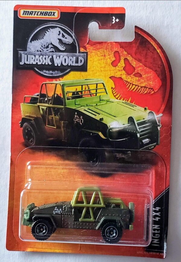 Matchbox 2019 Jurrassic World Ingen 4x4