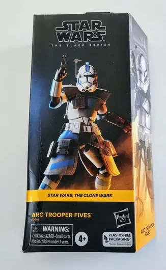 Star Wars Black Series 16 The Clone Wars Arc Trooper Fives F7006 (damaged box)