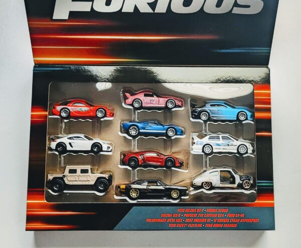 Hot wheels 2024 Fast and furious Walmart 10 pack HVX27