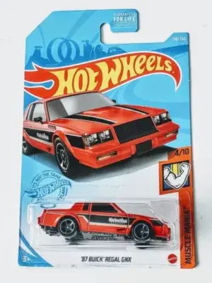 887d48ea-20210719_074055.webp Hot Wheels 2021 Muscle Mania 4 of 10 1987 Buick Regal GNX Red GTB43
