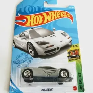 Hot Wheels 2021 HW Exotics 8 of 10 Mclaren F1 (gray) GRX57
