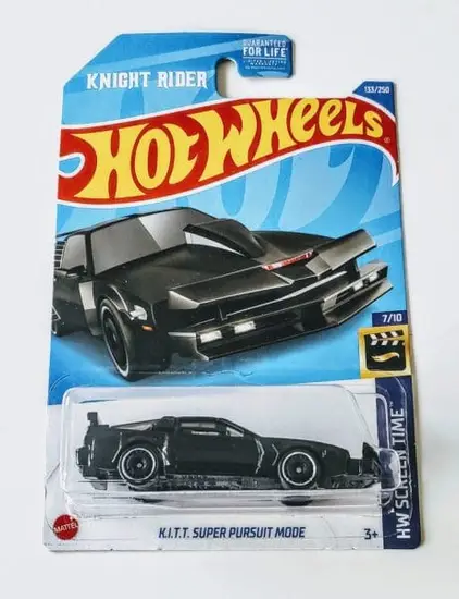 Hot Wheels 2022 HW Screen Time 7 of 10 KITT Super Pursuit Mode HCV39