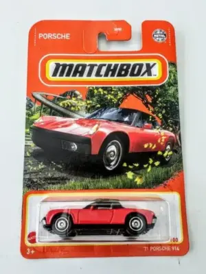 Matchbox 2021 MBX Highway 1971 Porsche 914 red GVX55