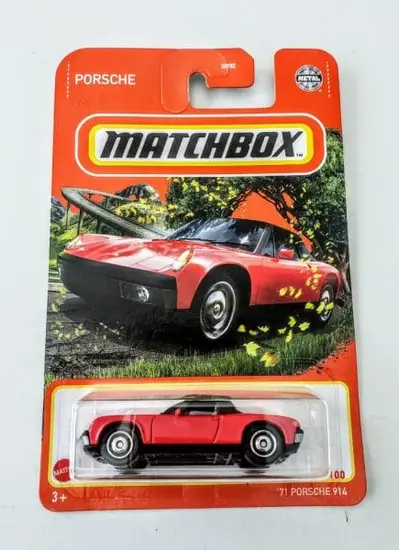 Matchbox 2021 MBX Highway 1971 Porsche 914 red GVX55