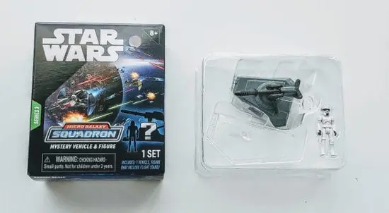 Star Wars Micro Galaxy Squadron Mystery Scout class series 3 - Hover Turret and Storm Trooper SWJ0071-4